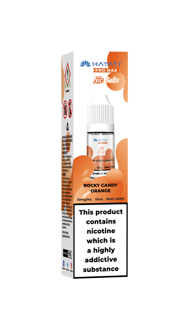ROCKY CANDY ORANGE 10ML PRO MAX BY HAYATI