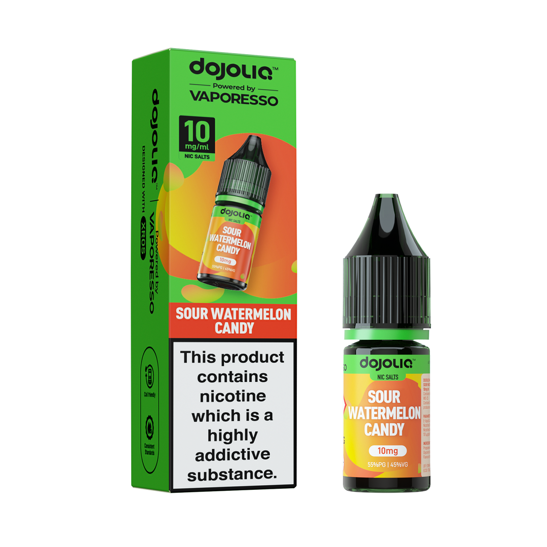 SOUR WATERMELON CANDY 10ML DOJOLIQ BY VAPORESSO