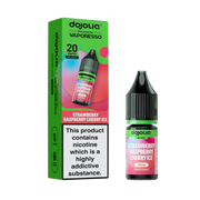 STRAWBERRY RASPBERRY CHERRY ICE 10ML DOJOLIQ BY VAPORESSO