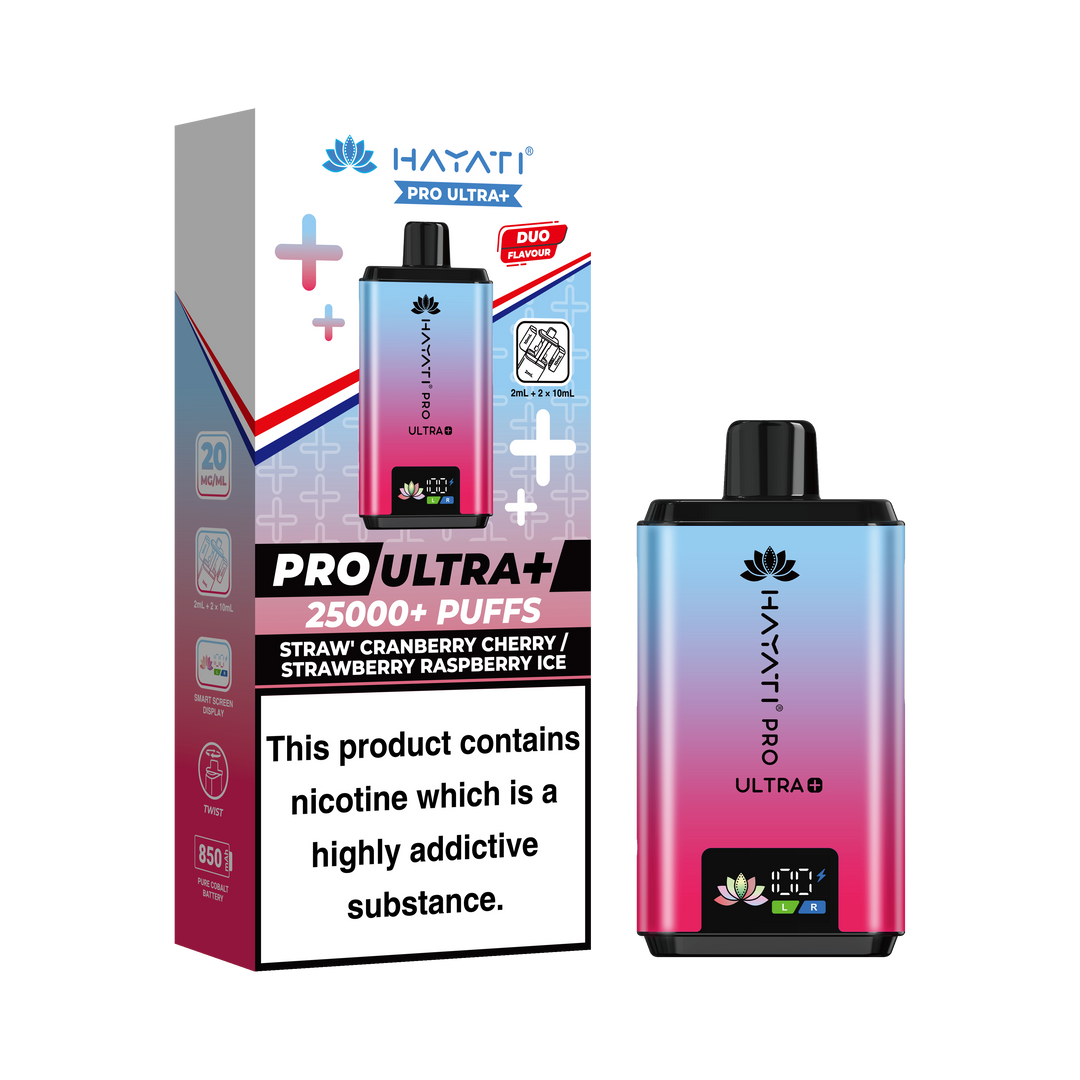 Hayati Pro Ultra Plus 25K Prefilled Kit - 20mg