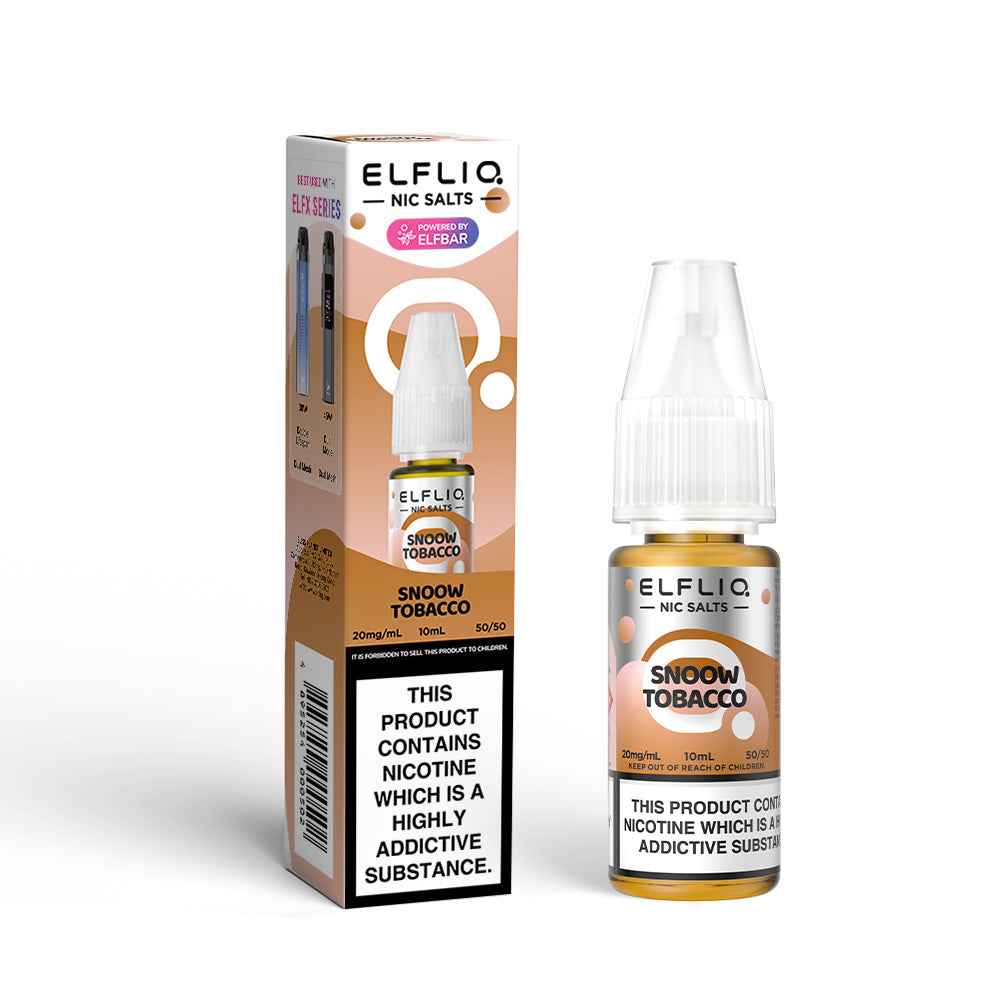 SNOOW TOBACCO 10ML ELFLIQ BY ELF BAR