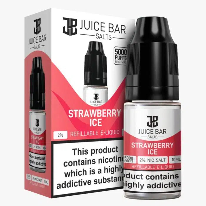 STRAWBERRY ICE 10ML BY JUICE BAR