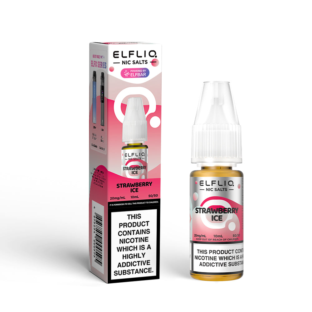 STRAWBERRY ICE 10ML ELFLIQ BY ELF BAR