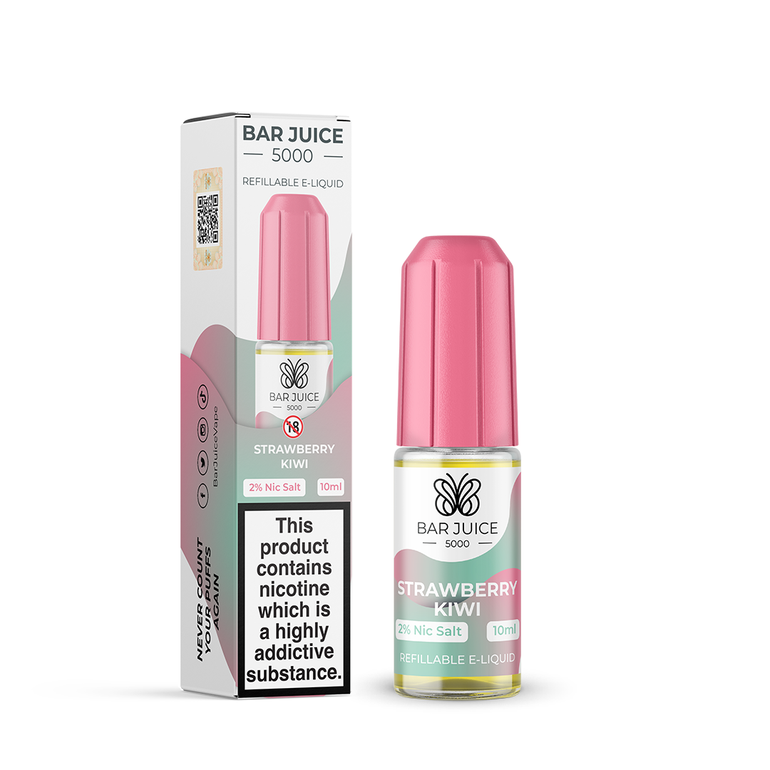 STRAWBERRY KIWI CREAM 10ML BY BAR JUICE 5000