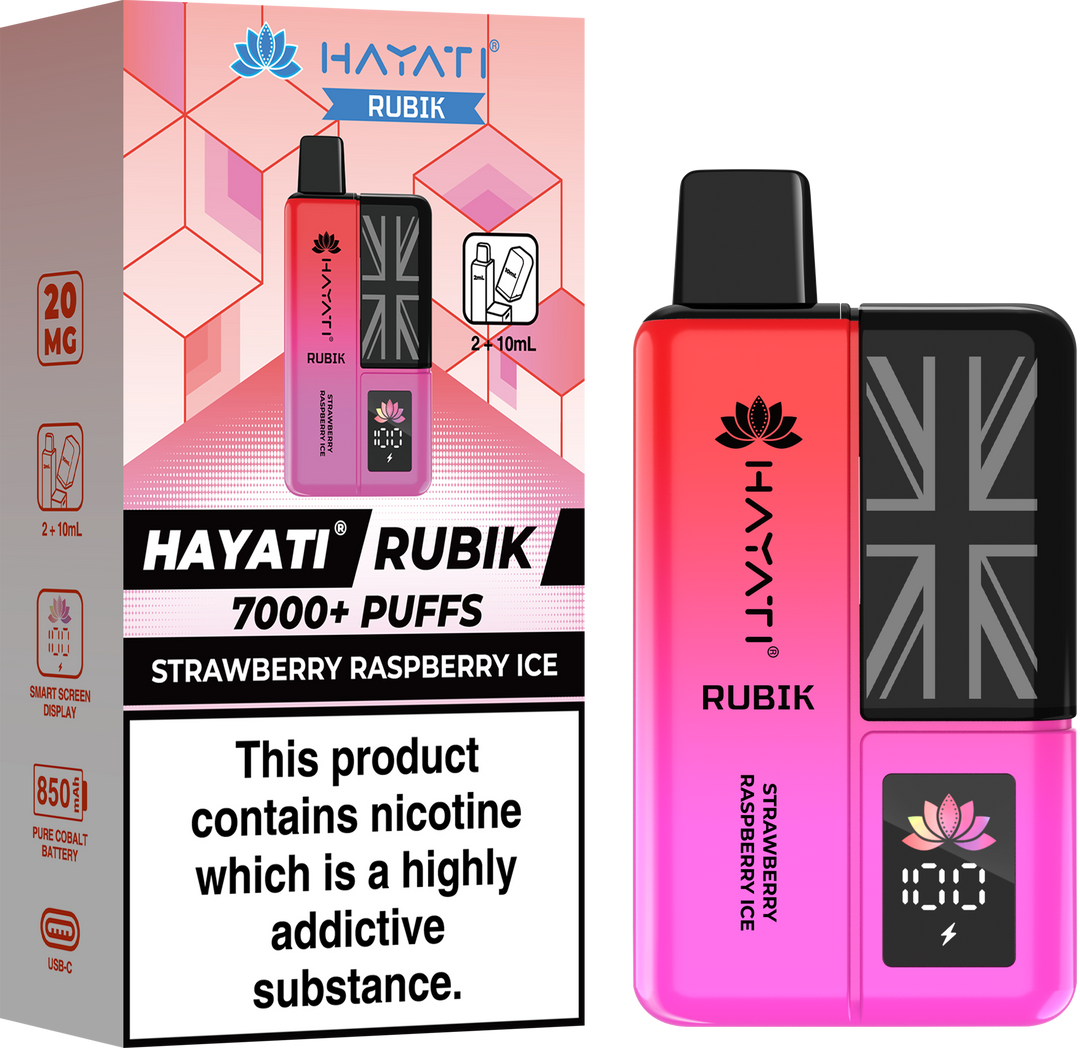 Hayati Rubik 7000 + Prefilled Pod Kit - 20mg