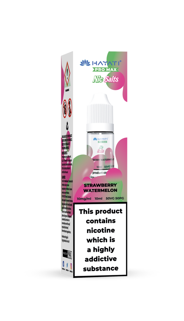 STRAWBERRY WATERMELON 10ML PRO MAX BY HAYATI