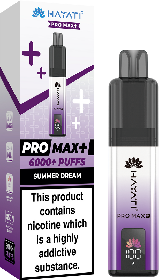 Hayati Pro Max 6000+ Prefilled Pod Kit