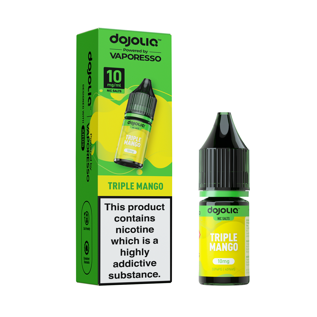 TRIPLE MANGO 10ML DOJOLIQ BY VAPORESSO – frumist.com