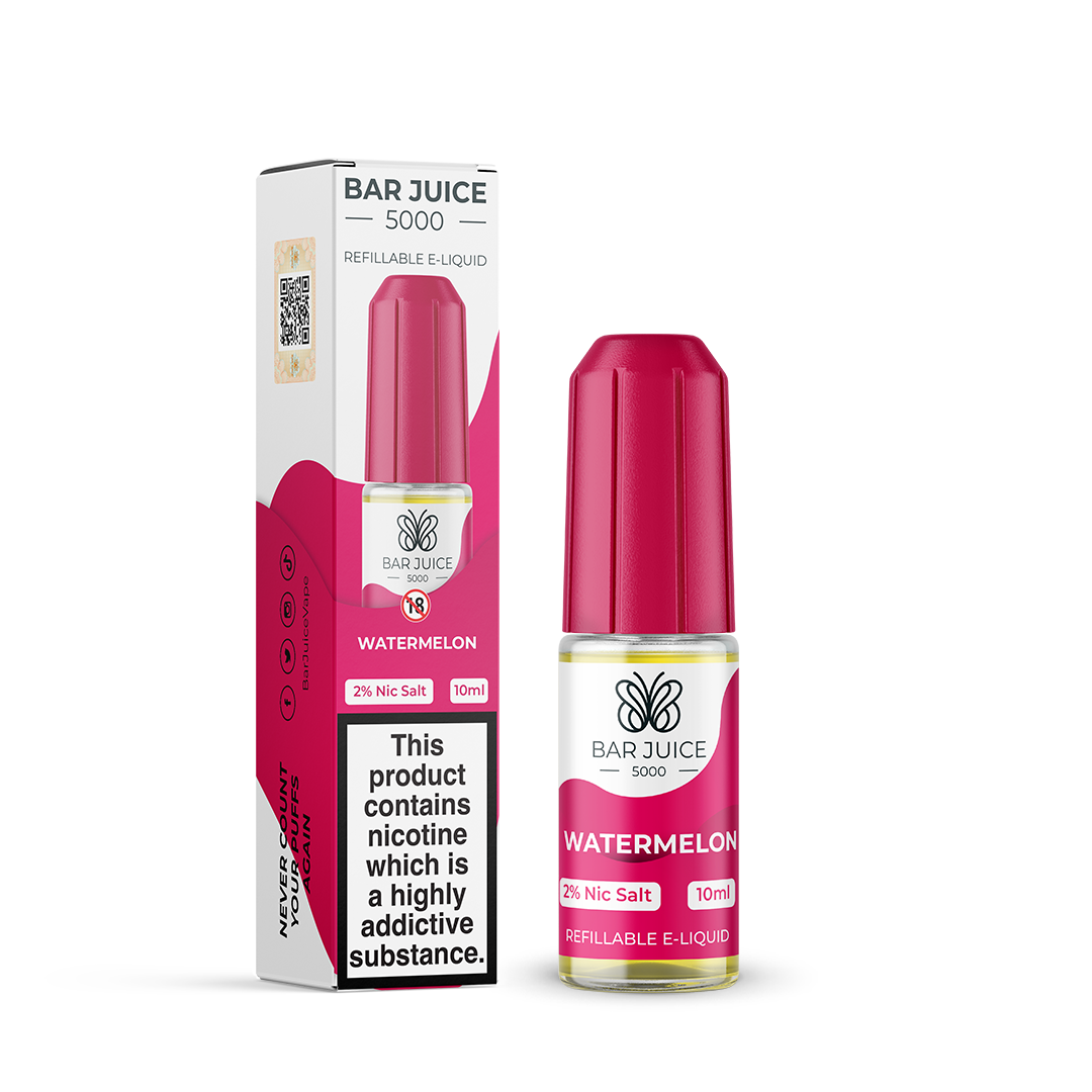 WATERMELON 10ML BY BAR JUICE 5000