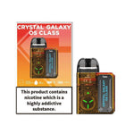 Load image into Gallery viewer, Crystal Galaxy Pod Kit Amber Clear Grystal Galaxy OS Glass
