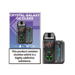 Load image into Gallery viewer, Crystal Galaxy Pod Kit Black Clear Grystal Galaxy OS Glass
