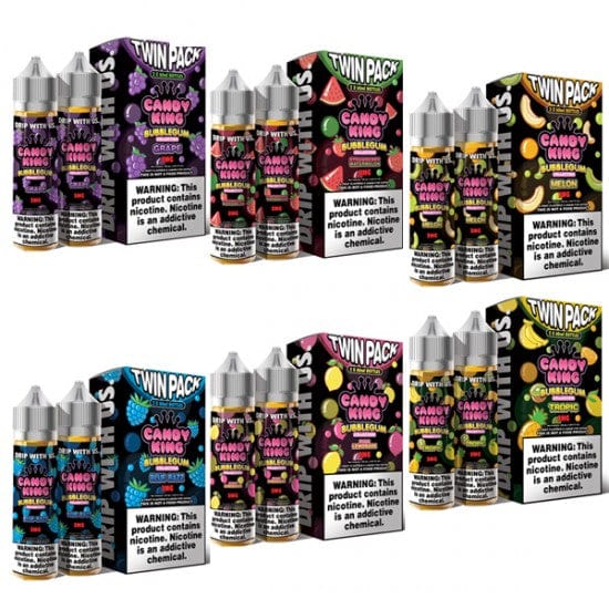 Drip More E-Liquid Candy King Twin Pack - Bubblegum Collection
