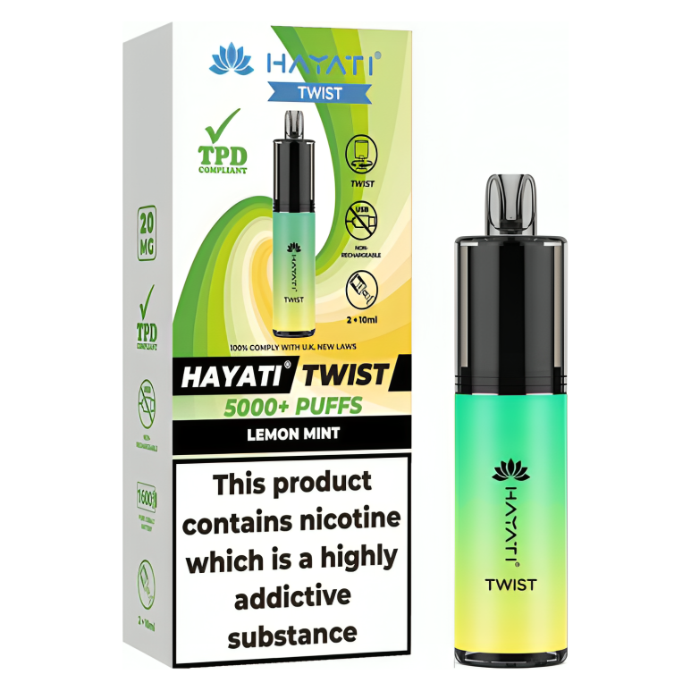 Hayati Twist 5000+ Pre Filled Pod Kit