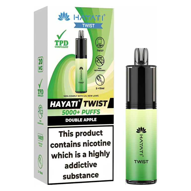 Hayati Twist 5000+ Pre Filled Pod Kit
