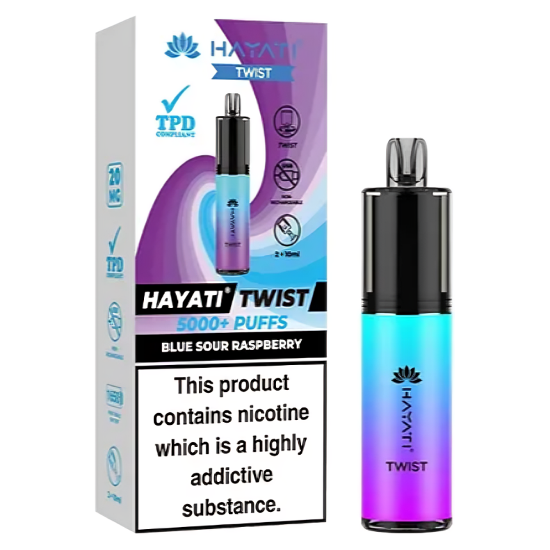 Hayati Twist 5000+ Pre Filled Pod Kit