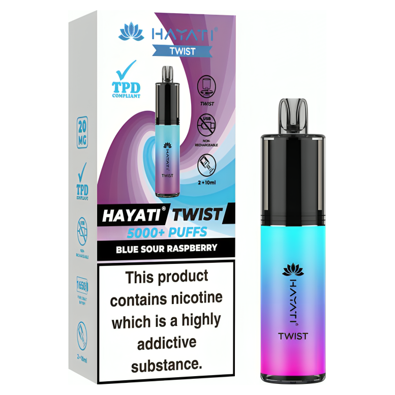 Hayati Twist 5000+ Pre Filled Pod Kit