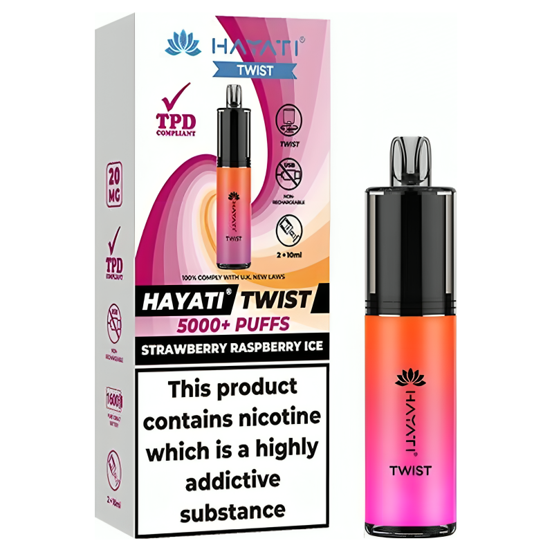 Hayati Twist 5000+ Pre Filled Pod Kit