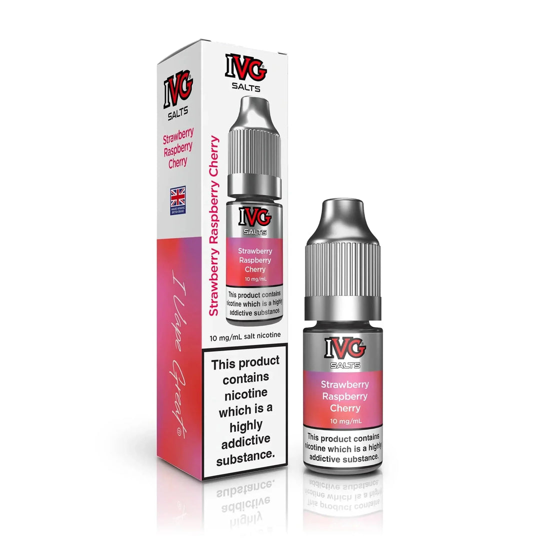 IVG Nic Salts Strawberry Raspberry Cherry IVG Salt - 10mg - 10ml