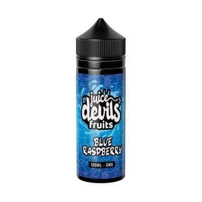 Juice Devils E-Liquid Blue Raspberry Juice Devils Fruits - 100ml Shortfill - 0mg