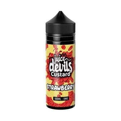 Juice Devils E-Liquid Strawberry Juice Devils Custard - 100ml Shortfill - 0mg