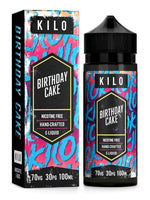 Load image into Gallery viewer, Kilo E-Liquid Birthday Cake Kilo - 100ml Shortfill - 0mg
