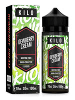 Load image into Gallery viewer, Kilo E-Liquid Dewberry Cream Kilo - 100ml Shortfill - 0mg
