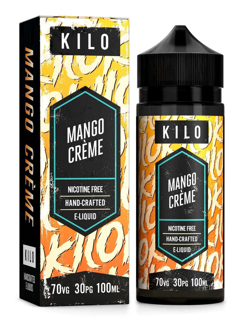 Kilo E-Liquid Mango Cream Kilo - 100ml Shortfill - 0mg