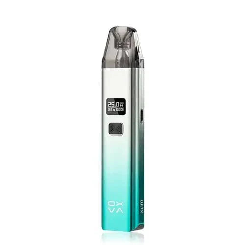 OXVA Pod Kit Shiny Silver Green OXVA Xlim Pod Kit