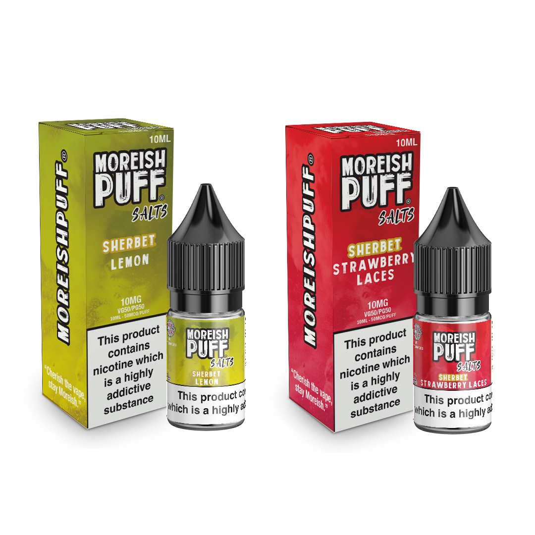 Moreish Puff Salt - Sherbet - 10mg - 10ml
