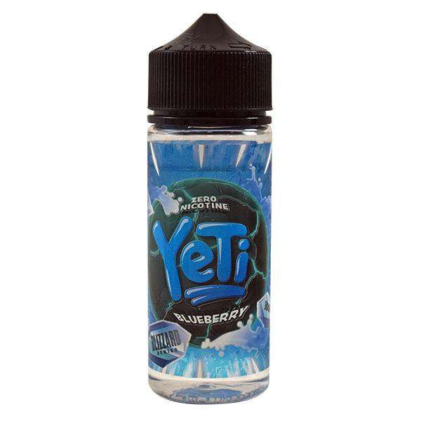 Yeti E-Liquid Blueberry Yeti Blizzard - 100ml Shortfill - 0mg