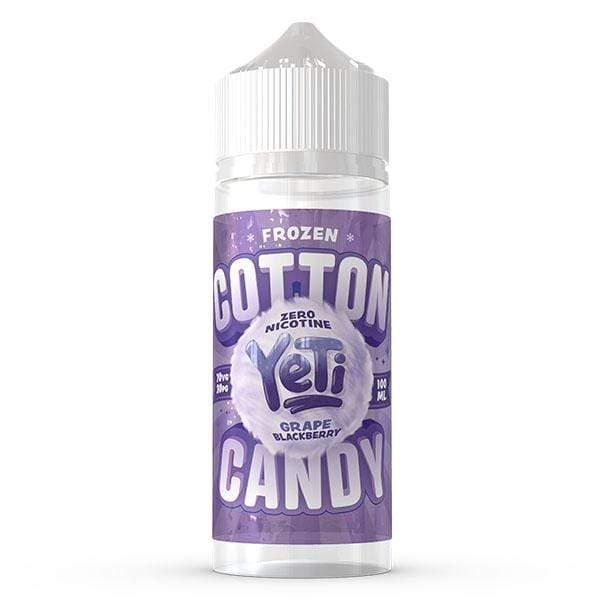 Yeti E-Liquid Grape Blackberry Yeti Frozen Cotton Candy - 100ml Shortfill - 0mg