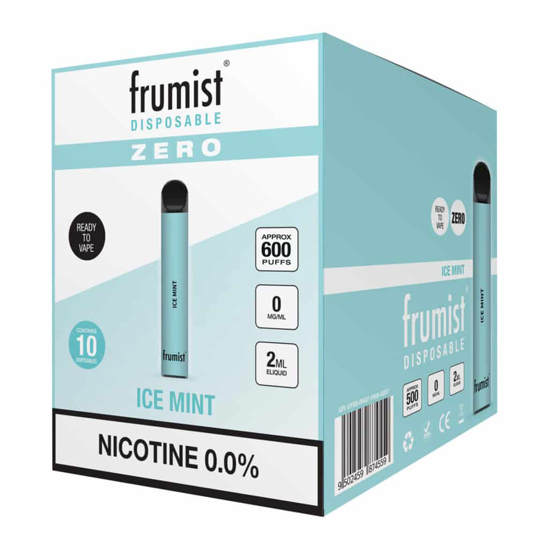 Ice Mint Disposable Multipack x10 0mg Nicotine Free