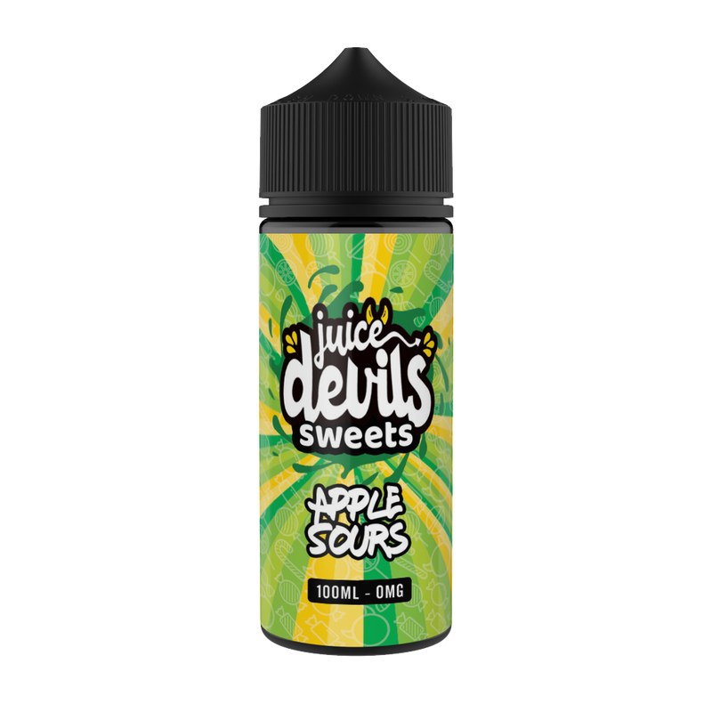 Juice Devils Apple Sours – 100ml Shortfill