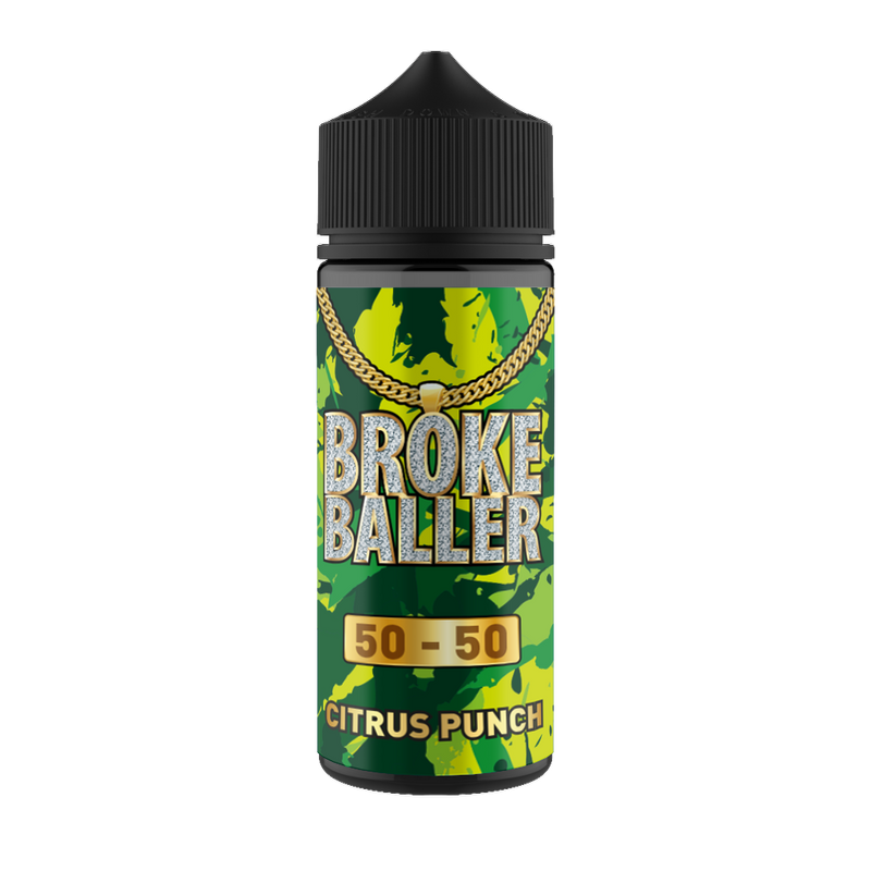 Broke Baller - Citrus Punch 80ml Shortfill E-Liquid