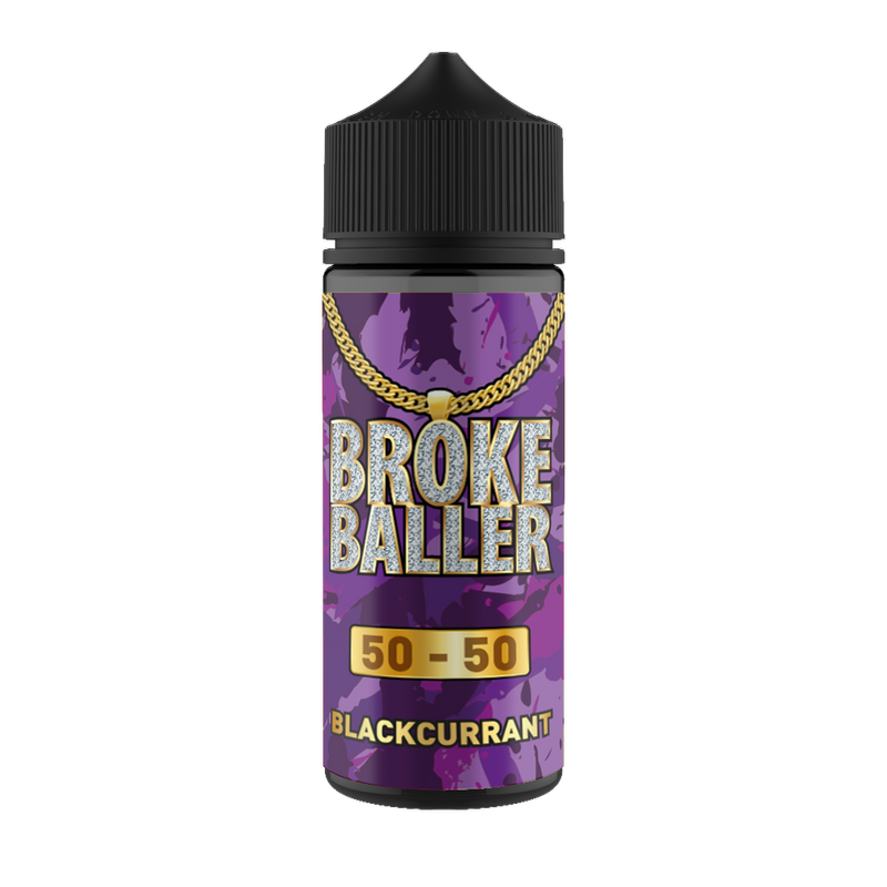 Broke Baller - Blackcurrant 80ml Shortfill E-Liquid